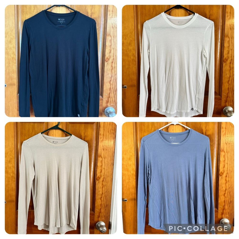 Figs long sleeve under scrubs XS